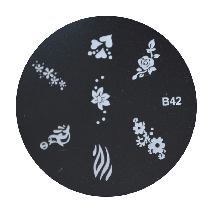 Antspaudų šablonas B42