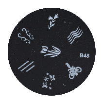 Antspaudų šablonas B48