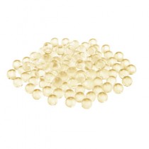 Stikliniai karoliukai, geltoni 5g.