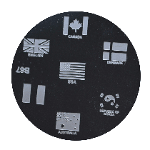 Antspaudų šablonas B67