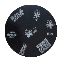 Antspaudų šablonas B69