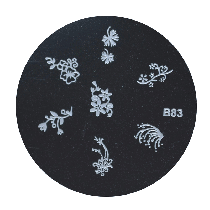 Antspaudų šablonas B83