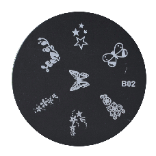 Antspaudų šablonas B02