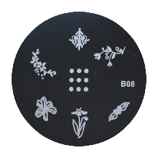 Antspaudų šablonas B08