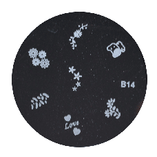 Antspaudų šablonas B14