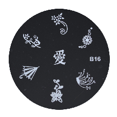 Antspaudų šablonas B16