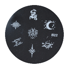 Antspaudų šablonas B22