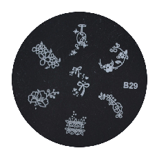 Antspaudų šablonas B29