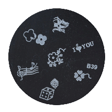 Antspaudų šablonas B39