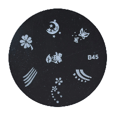 Antspaudų šablonas B45