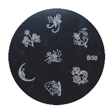 Antspaudų šablonas B50