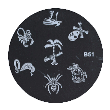 Antspaudų šablonas B51