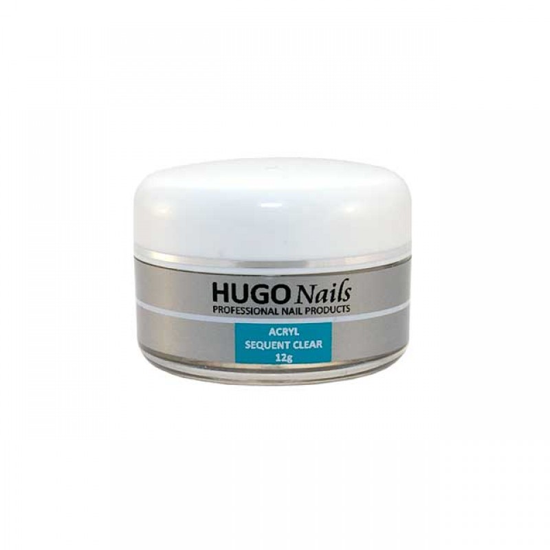 HUGO Nails akrilo pudra, rožinė, 12g